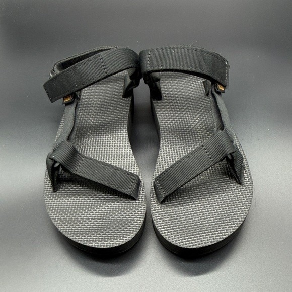 Teva Original Universal Sandals Black Women's Size 7 Adjustable Straps - Picture 3 of 7
